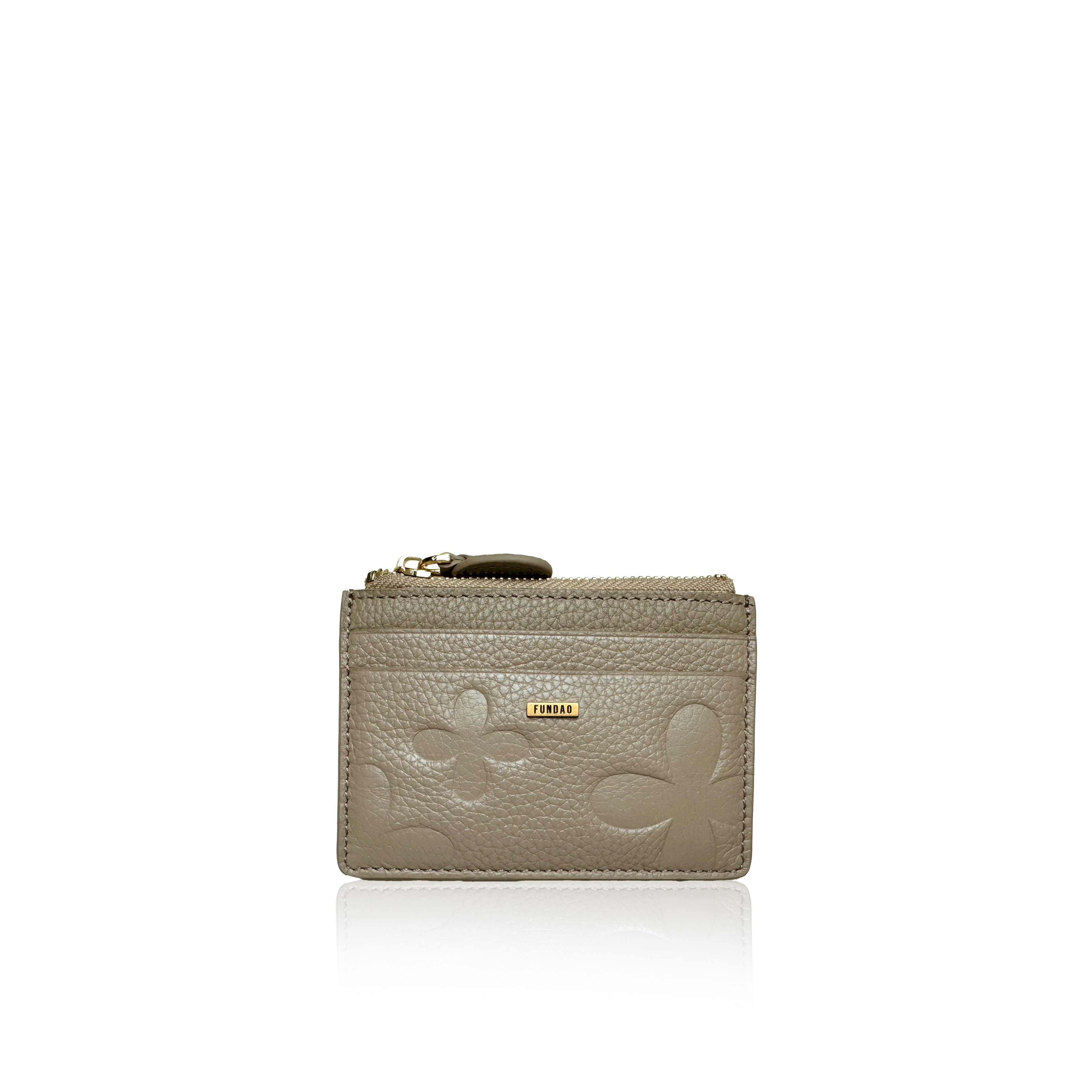 Thea - Card holder with zipped coin pocket