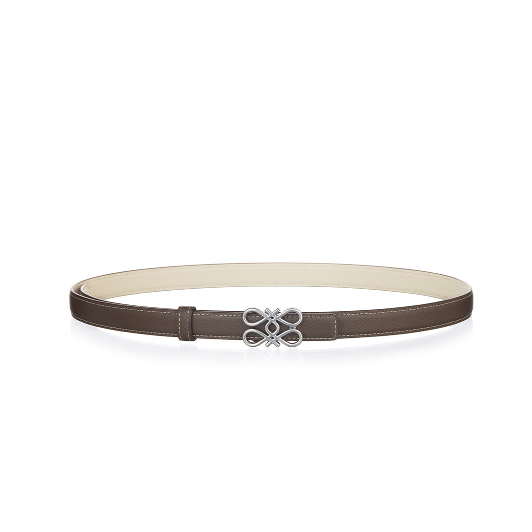 Dual-Buckle Reversible Belt Set (Pre-order: Silver Buckle)