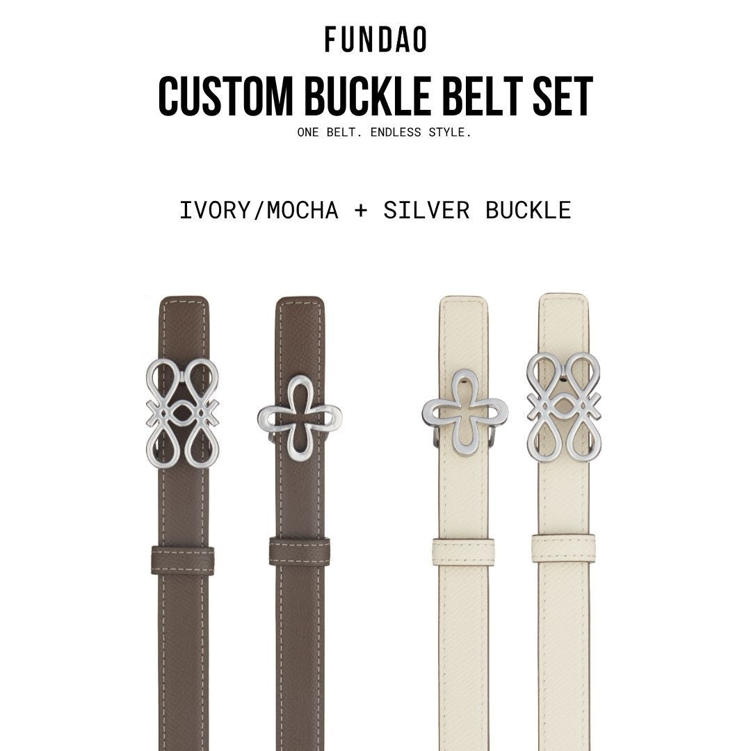 Custom Buckle Belt Set