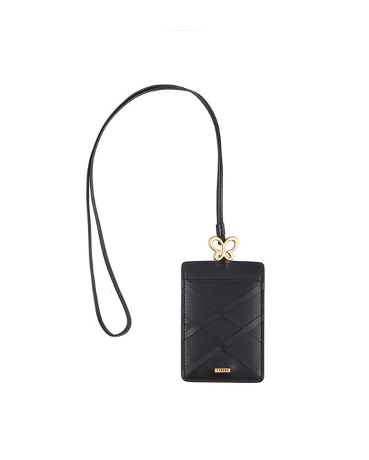 GAIL BUTTERFLY - CARD HOLDER - Black