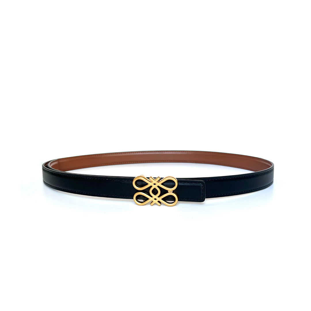 Dual-Buckle Reversible Belt Set(Pre-order Size:70,90 -Dec 15)