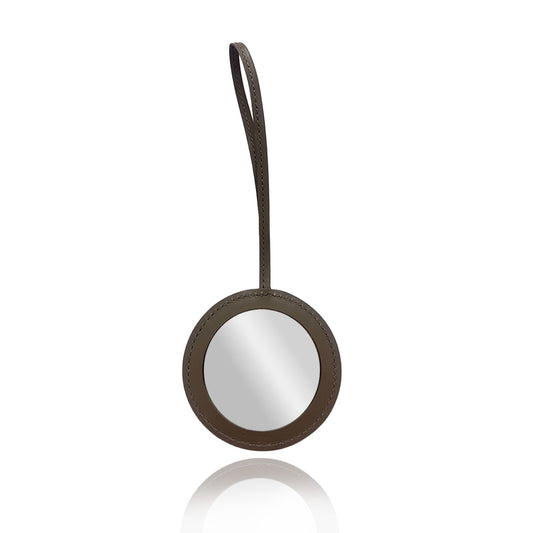 Round Mirror Tag
