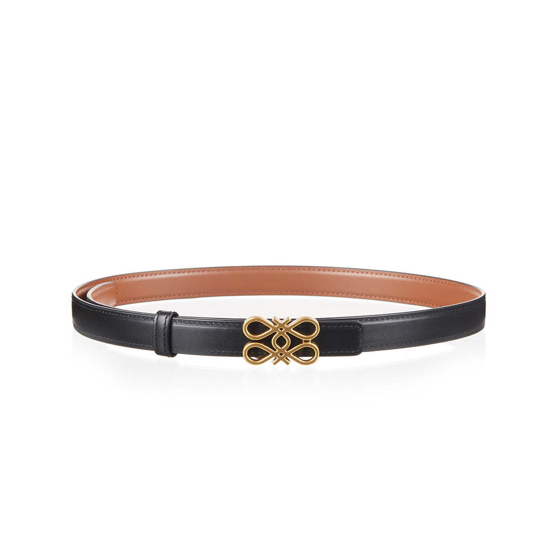Dual-Buckle Reversible Belt Set