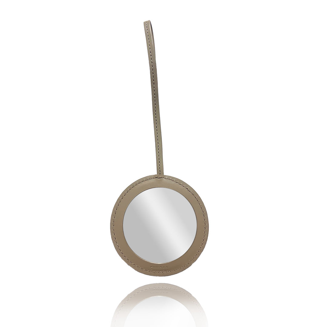 Round Mirror Tag
