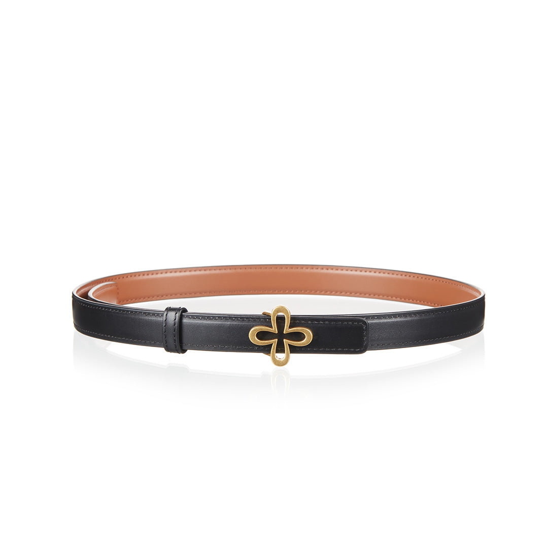 Dual-Buckle Reversible Belt Set