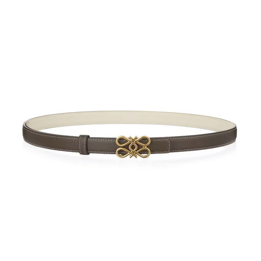Dual-Buckle Reversible Belt Set (Pre-order: Silver Buckle)