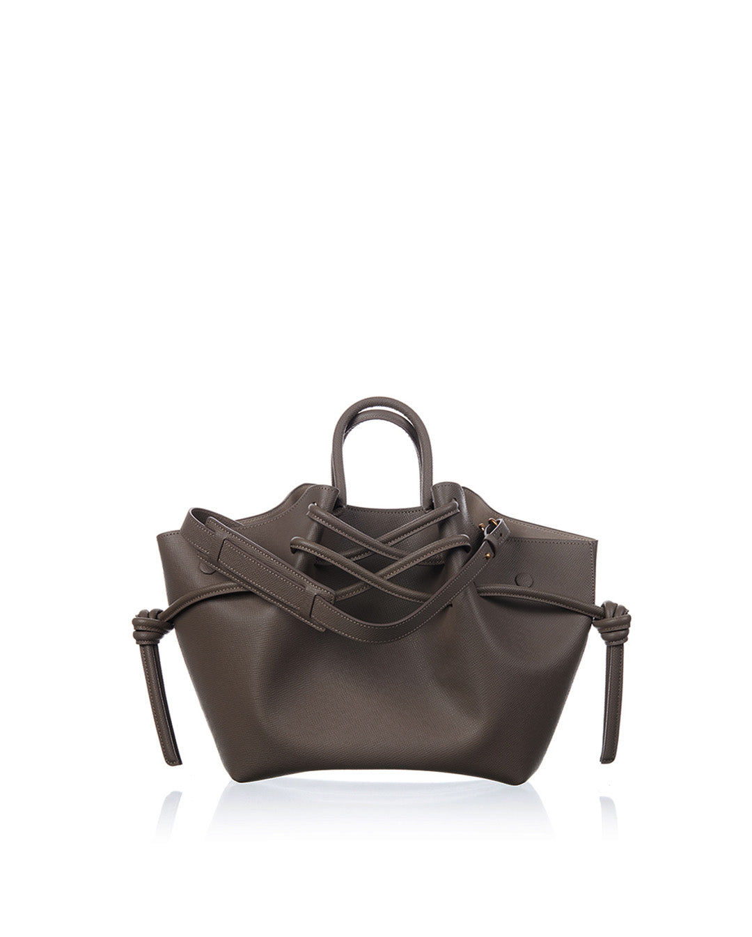 AVA GRAINED CALFSKIN - Mocha Mousse
