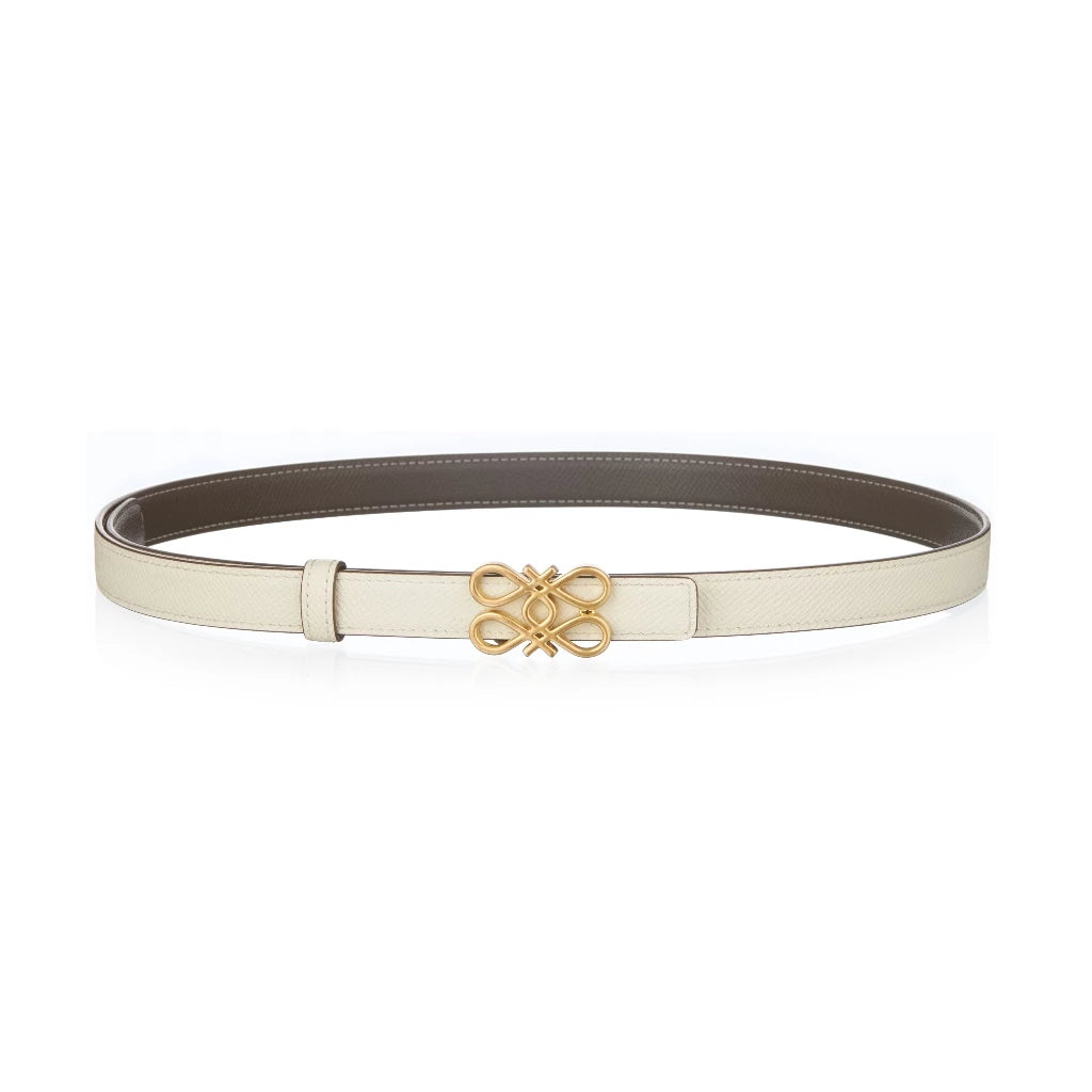 Dual-Buckle Reversible Belt Set