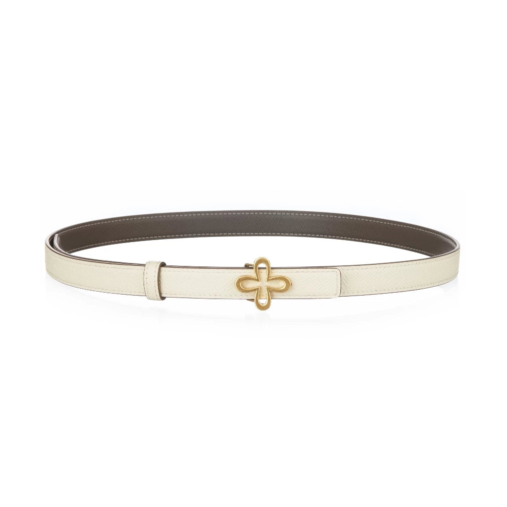 Dual-Buckle Reversible Belt Set
